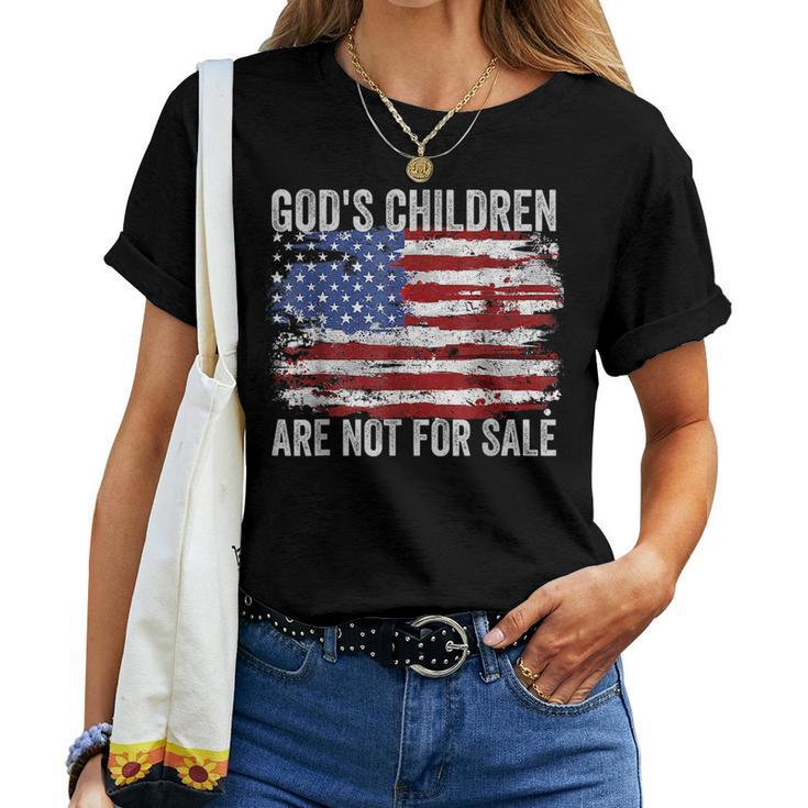 Gods Children Are Not For Sale Vintage Gods Children Women T-shirt