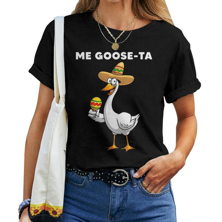 Goose For Men Women Mexican Spanish Goose Meme Women T-shirt Crewneck