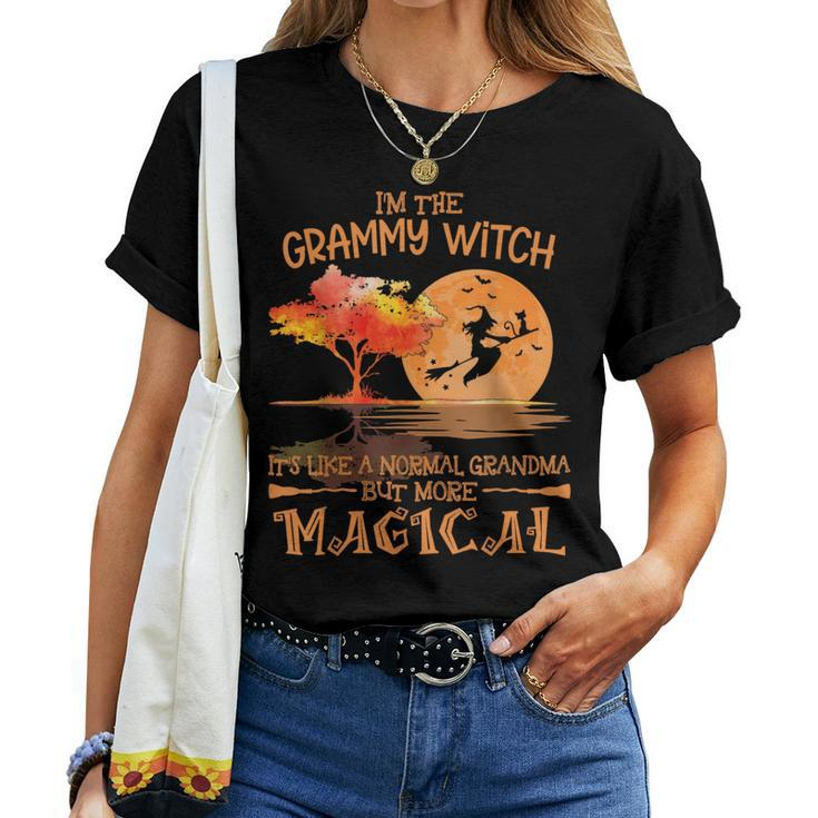 Grammy Witch Like Normal Grandma Buy Magical Halloween Women T-shirt