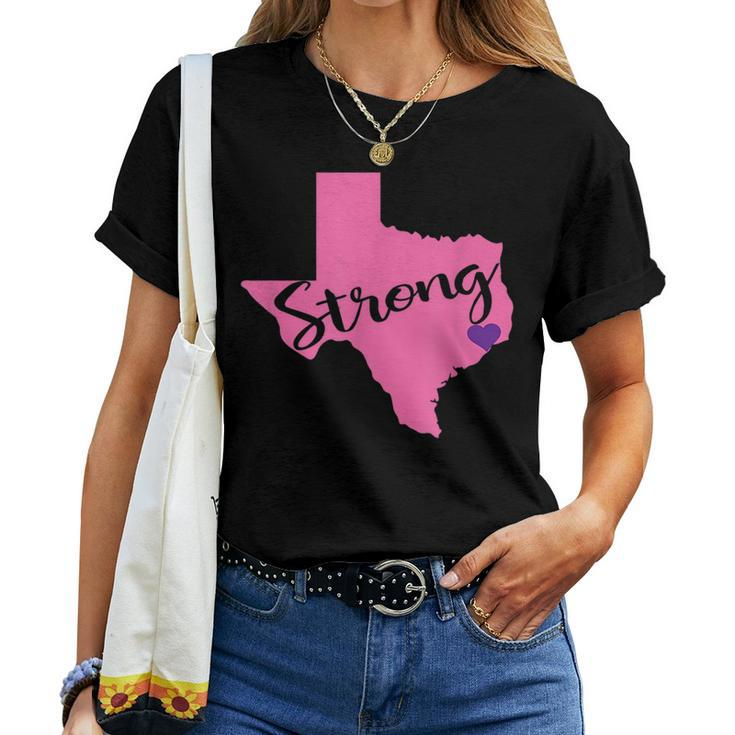 Houston Strong Texas Pride Womens Women T-shirt