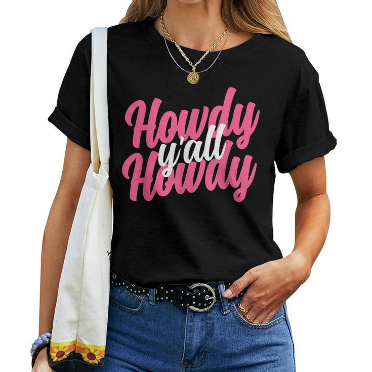 Howdy Women Western Cute Rodeo Southern Howdy Cowgirl Women T-shirt