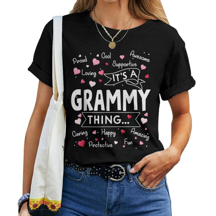 It's A Grammy Thing Sayings Cute Grandma Women T-shirt