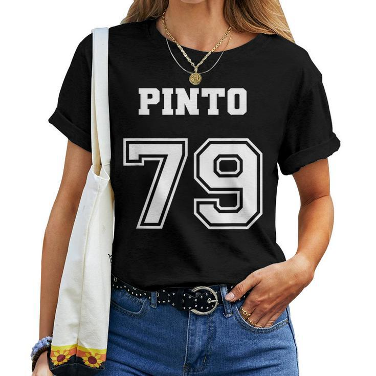 Jersey Style 1979 79 Pinto Horse Car Vintage Classic Women T-shirt
