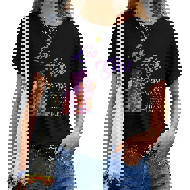August Girl Know More Than She Say Shirt August Girl Know More Than She Say Shirt