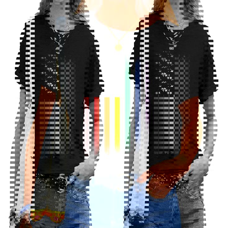 Lgbt Lgbtq Lgbtq Bi Lesbian Rainbow Flag Apparel Gay Pride Women T-shirt