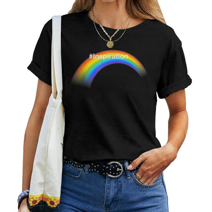 Lgbtq Pride Rainbow Inspiration Women T-shirt