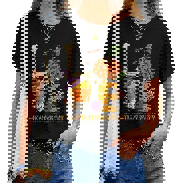 Love Paraprofessional Halloween Costume Pumpkin Autumn Fall Halloween Costume Women T-shirt Love Paraprofessional Halloween Costume Pumpkin Autumn Fall Halloween Costume Women T-shirt