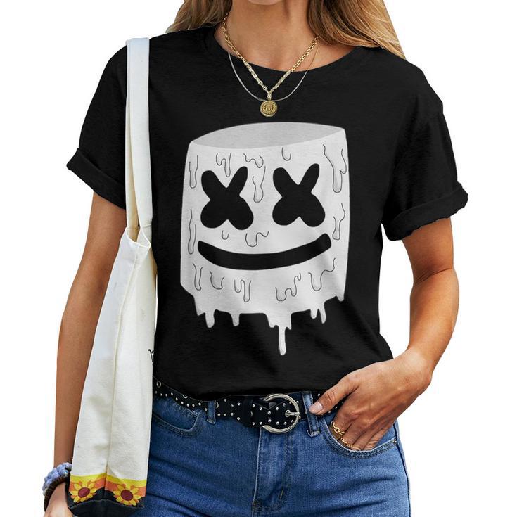 Marshmello Black And White T Shirt Casual Sweatshirt - T Shirt