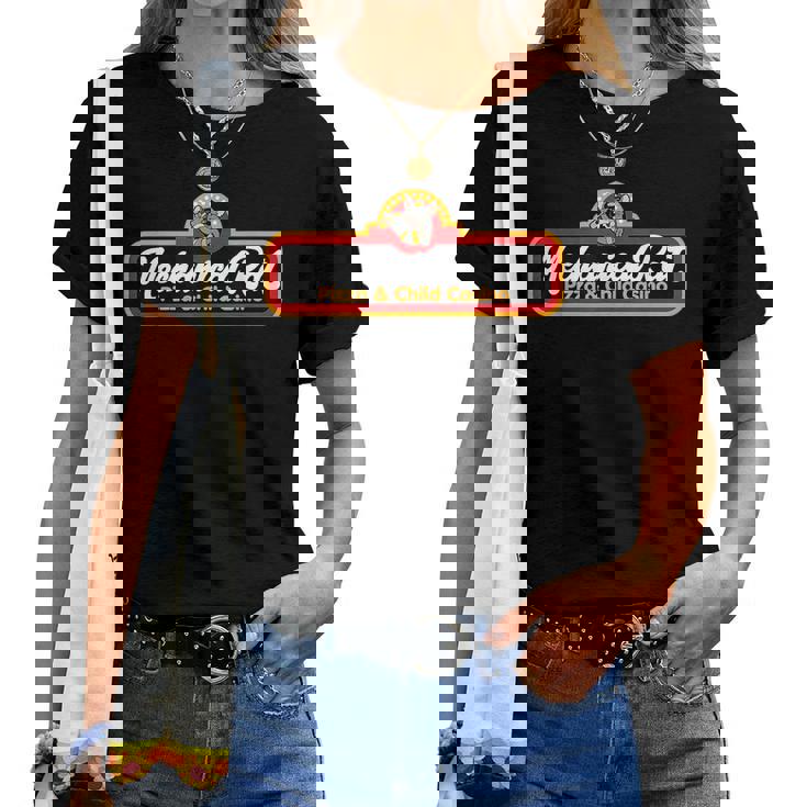 Mechanicals Rat Pizza & Child Casinos Sarcastic Quote Women T-shirt