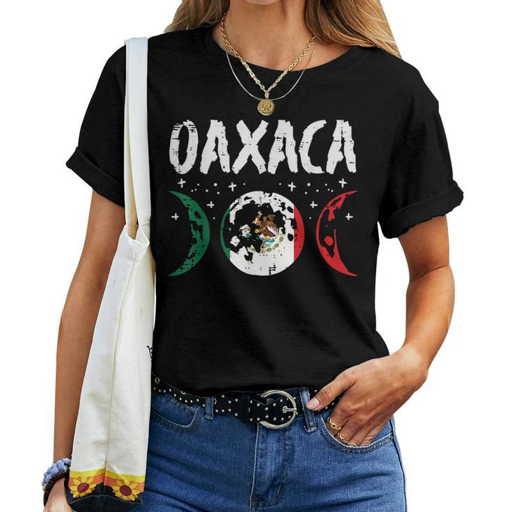Mexican Independence Day Oaxaca Mexico Moon Men Women Kids Women T-shirt Crewneck Short Sleeve Graphic