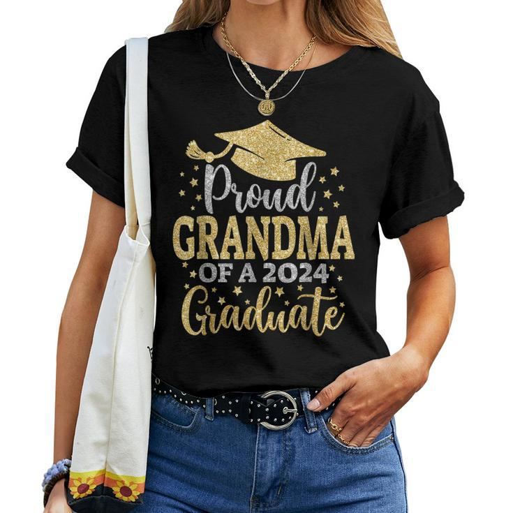 Nana Senior 2024 Proud Grandma Of A Class Of 2024 Graduate Women T-shirt