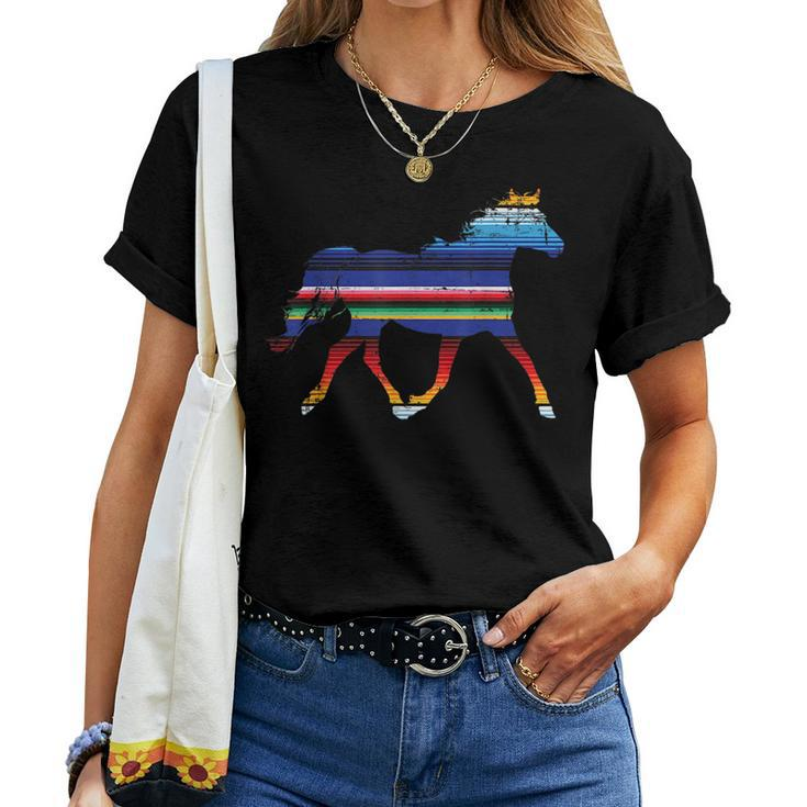 Native American Horse Birthday Native American Women T-shirt