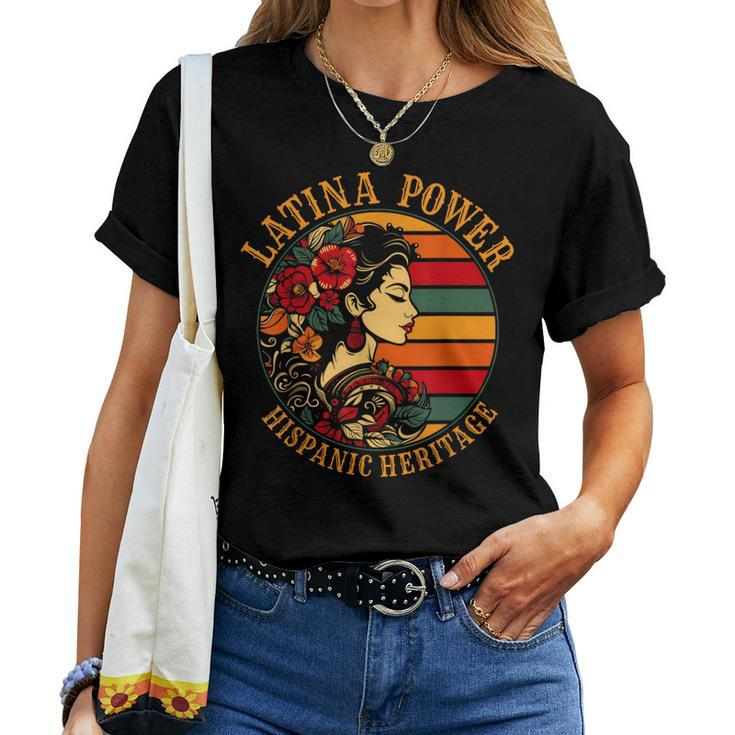 Hispanic Heritage Latina Power Mexican Women T-shirt