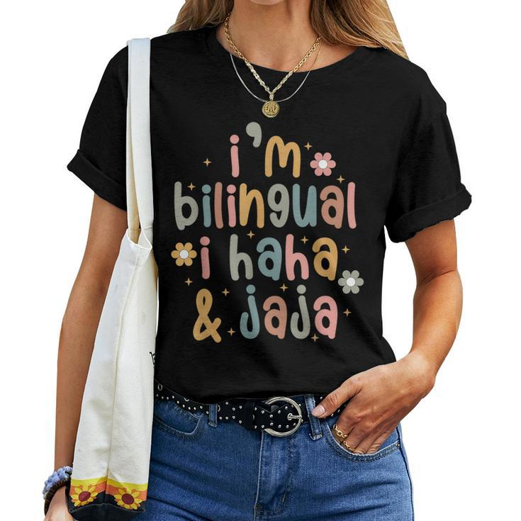 Hispanic Heritage Month Spanish Teacher Bilingual Maestra Women T-shirt