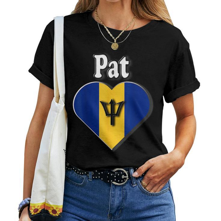 Pat Womens Barbados  Women Crewneck Short T-shirt