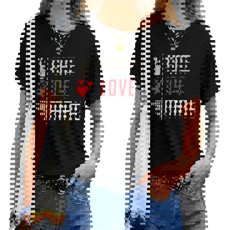 Peace Love Flute Player Music Retro Marching Band Tshirt Peace Love Flute Player Music Retro Marching Band Tshirt