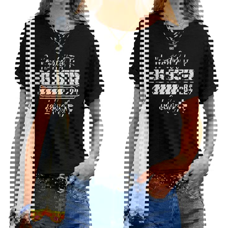 Promoted To Big Sister Est 2019 New Big Sister T-Shirt
