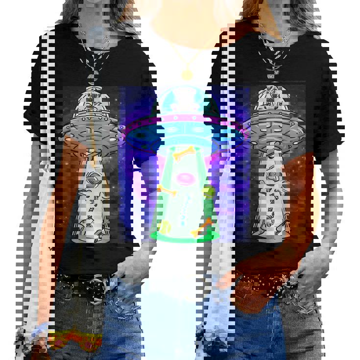 Pug Pug Lover Pug Ufo Pug Mom Pug Dad Pug Women T-shirt