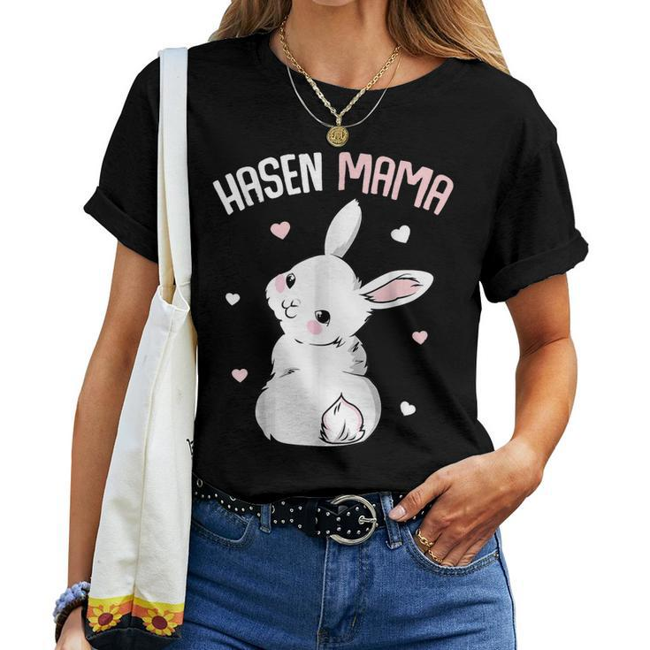 Rabbit Mum With Rabbit Easter Bunny For Women Women T-shirt