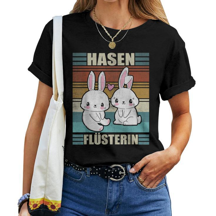 Rabbit Whispering Cute Rabbit Mum Rabbit For Women Women T-shirt