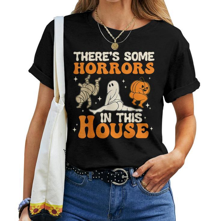 There's Some Horrors In This House Halloween Women T-shirt