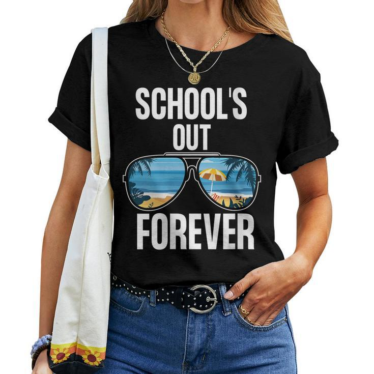 Schools Out Forever Senior 2021 Last Day Of School Women T-shirt