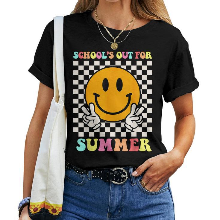 Schools Out For Summer Teacher Students Kids Women T-shirt