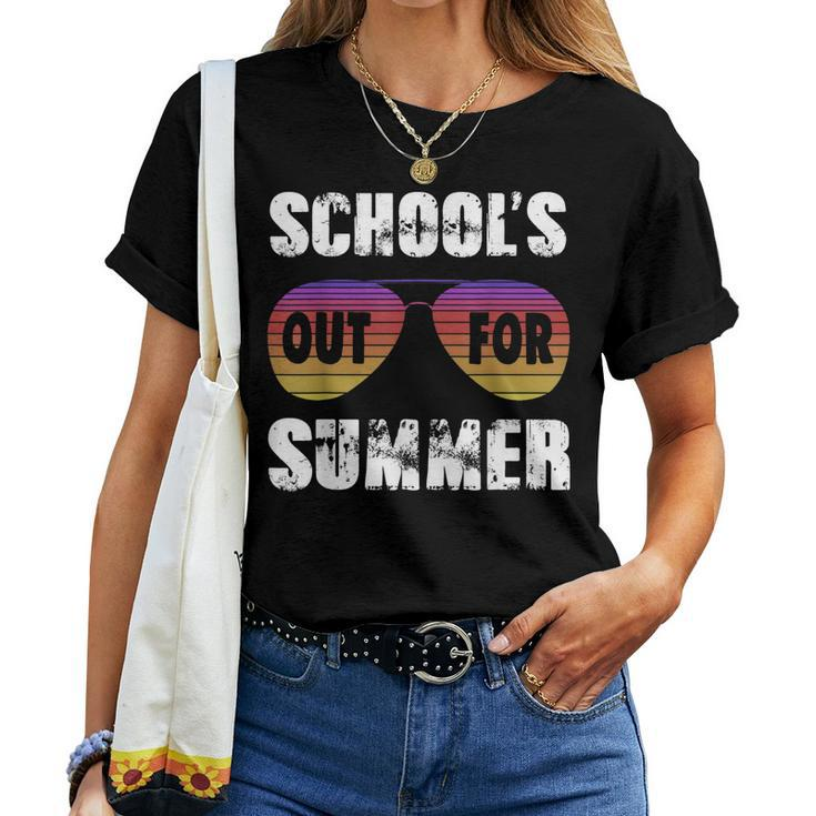 Schools Out For Summer Vacation Teacher Women T-shirt