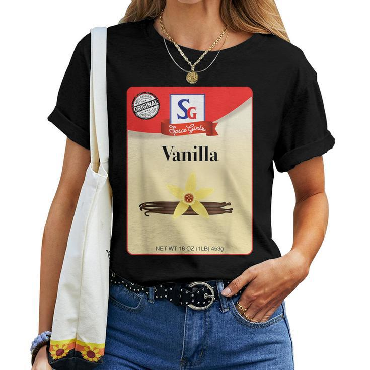 Spice Halloween Costume Vanilla Group Girls Women T-shirt