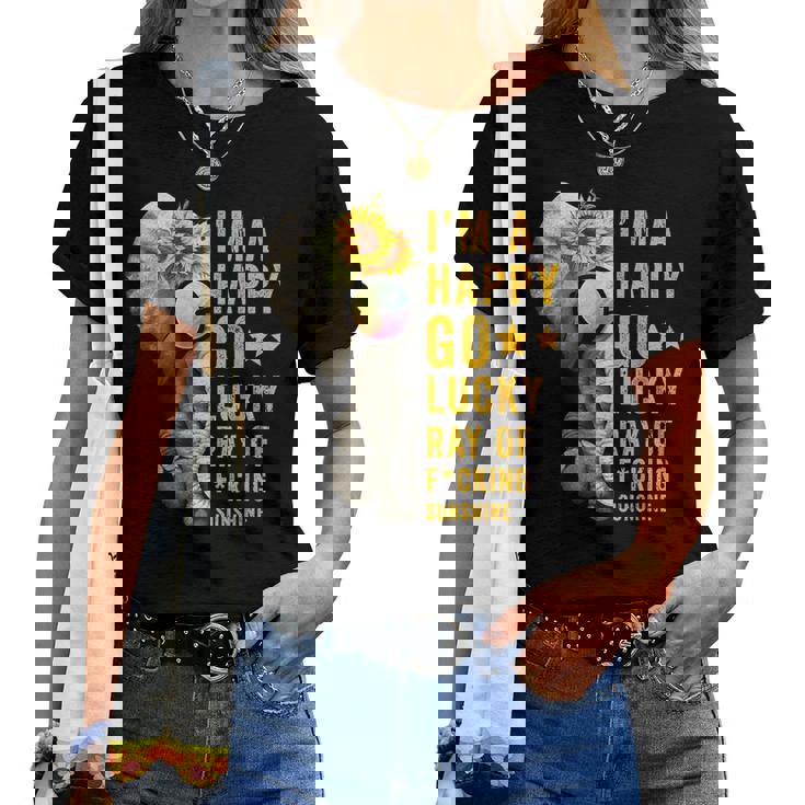I'm A Happy Go Lucky Ray Of F Cking Sunshine Elephant Tshirt I'm A Happy Go Lucky Ray Of F Cking Sunshine Elephant Tshirt