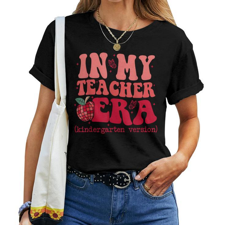 In My Teacher Era Back To School Kindergarten Teacher Team Women T-shirt