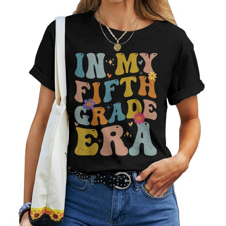 Teacher In My Fifth Grade Era Back To School 5Th Grade Women T-shirt