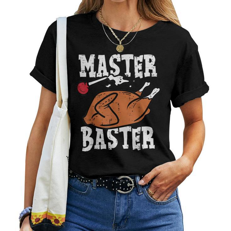 Thanksgiving Master Baster Turkey Day Fall Boys Women T-shirt