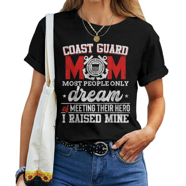 Veteran Quotes Coast Guard Mom For Mom Women T-shirt