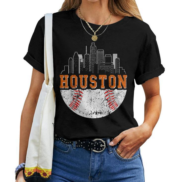 Vintage Houston Texas Pride Houston Strong Men Women Women T-shirt