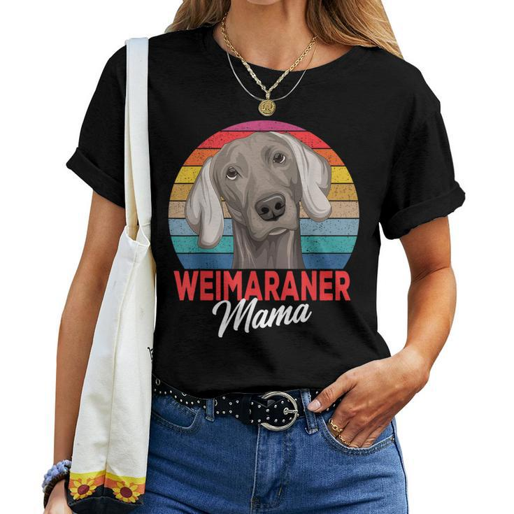 Weimaraner Mama Dog Mom Women Women T-shirt