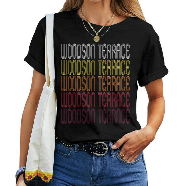 Woodson Terrace Mo Vintage Style Missouri Women T-shirt