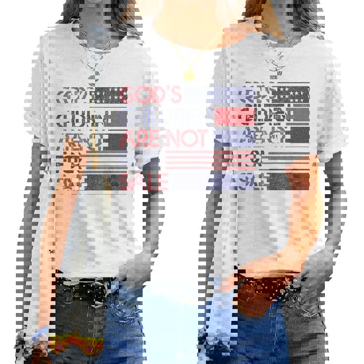 Gods Children Are Not For Sale Women T-shirt