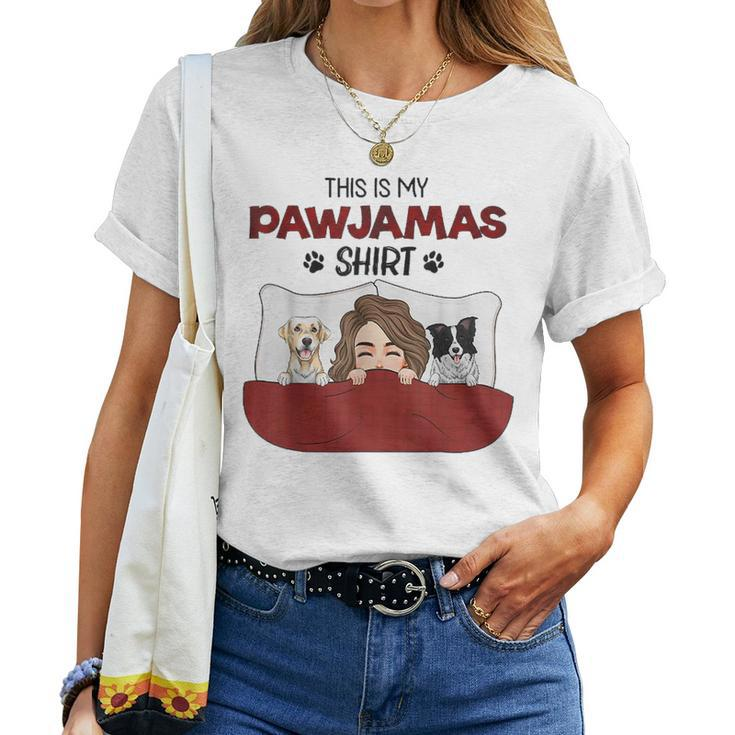 This Is My Pawjamas Mother's Day For Dog Mom Women T-shirt