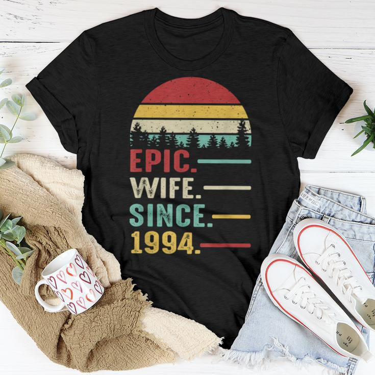 29Th Wedding Anniversary For Her Epic Wife Since 1994 Women T-shirt Unique Gifts