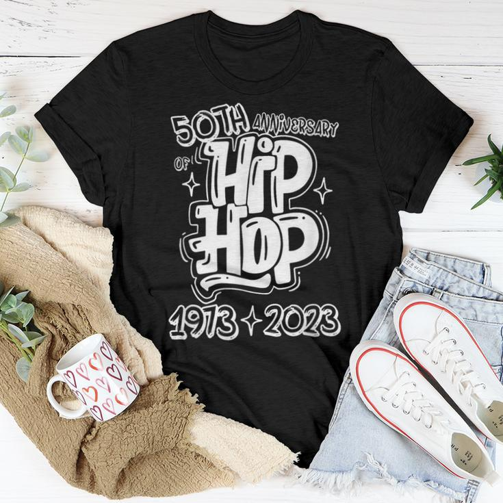 50 Year Old 50Th Anniversary Of Hip Hop Graffiti Hip Hop Women T-shirt Funny Gifts