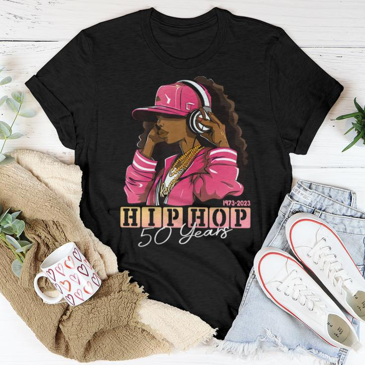 50 Years Of Hip Hop 50Th Anniversary Hip Hop For Women T-shirt Funny Gifts