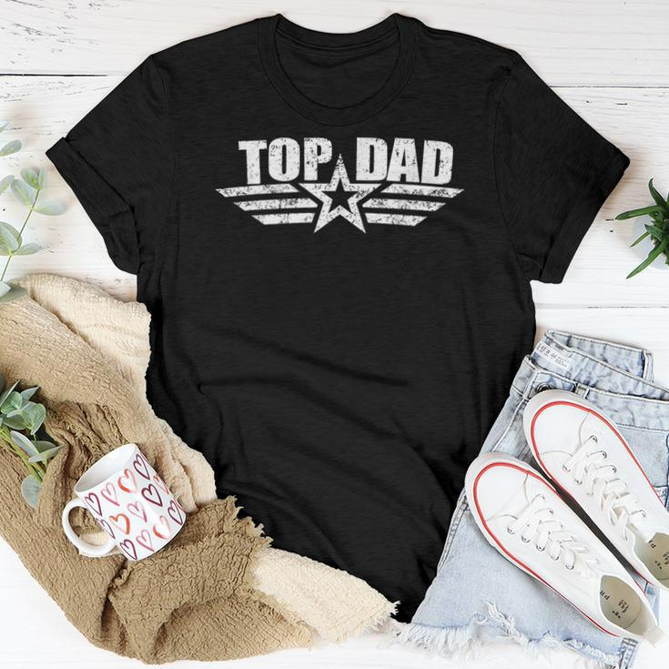 80S Top Dad Fathers Day From Daughter Son Kids Wife Women T-shirt Unique Gifts