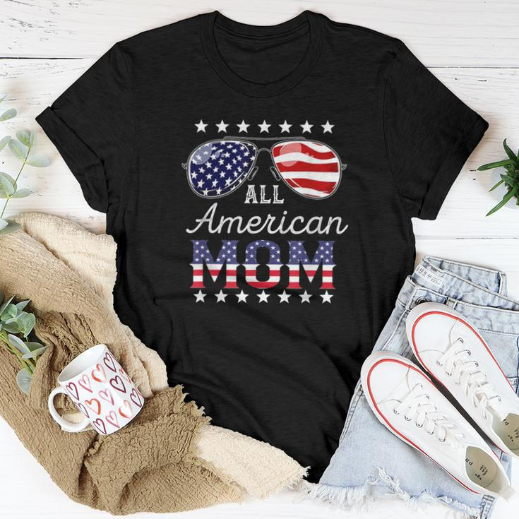 All American Mom 4Th Of July Sunglasses Family Women T-shirt Unique Gifts