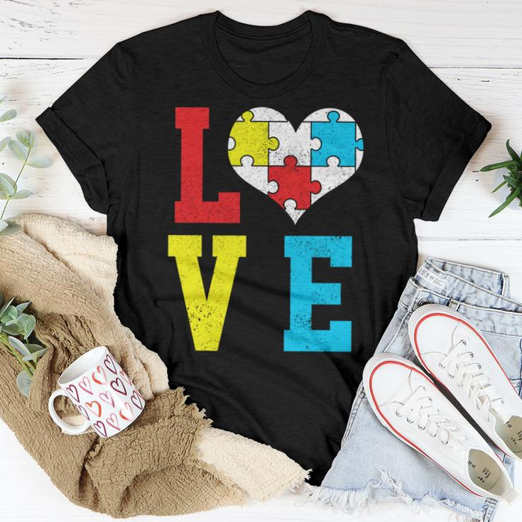 Autism Awareness Love Autistic Pride Asperger Proud Mom Women T-shirt Unique Gifts