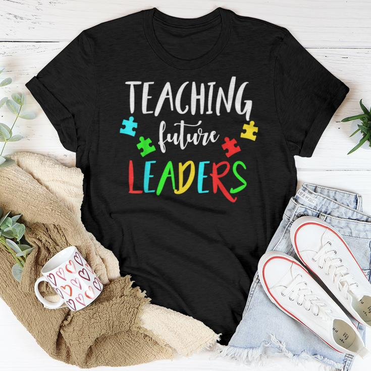 Autism Teacher For Special Education In School Women T-shirt Unique Gifts