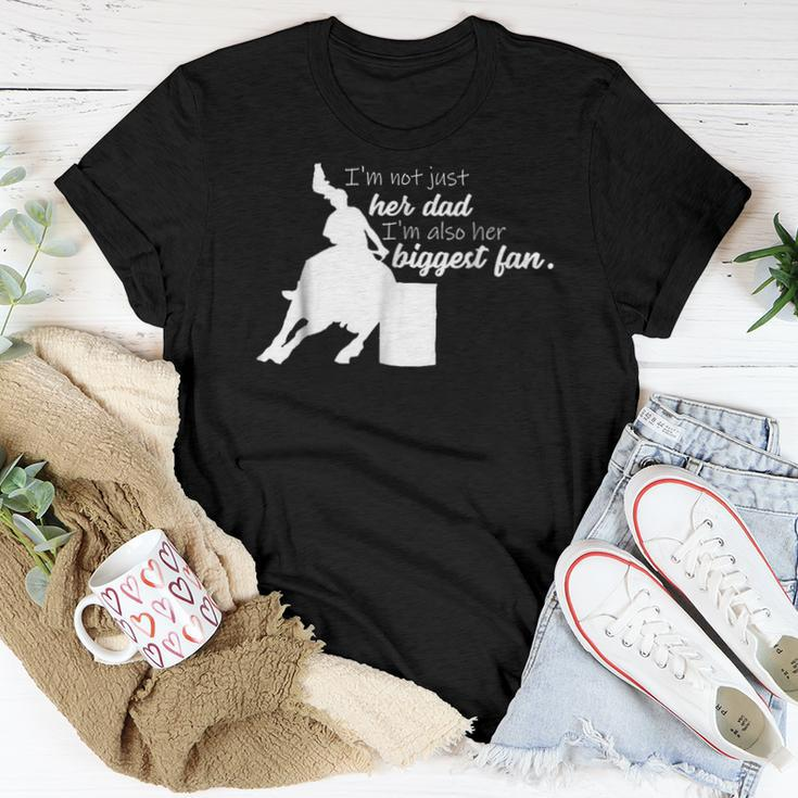 Barrel Racing DadCowgirl Horse Riding Racer Women T-shirt Unique Gifts