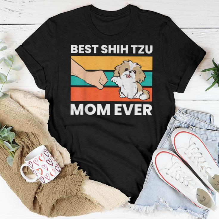 Best Shih Tzu Mom Ever Shih Tzu Women T-shirt Unique Gifts
