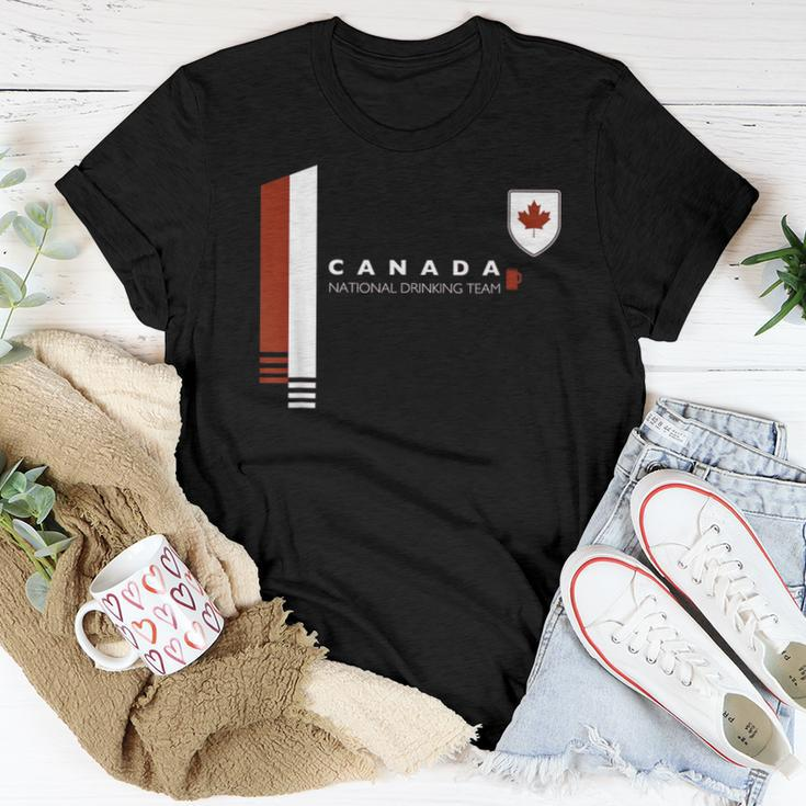 Canada National Drinking Team Canadian Beer Pride Women T-shirt Unique Gifts