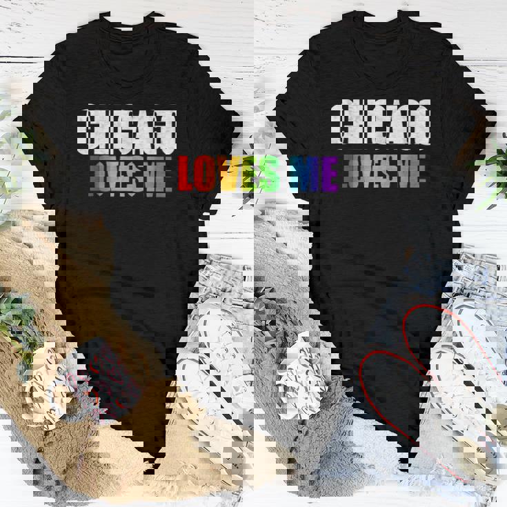 Chicago Gay Pride Lgbt Rainbow Love Illinois Men Women Women T-shirt Unique Gifts Chicago Gay Pride Lgbt Rainbow Love Illinois Men Women Women T-shirt Unique Gifts